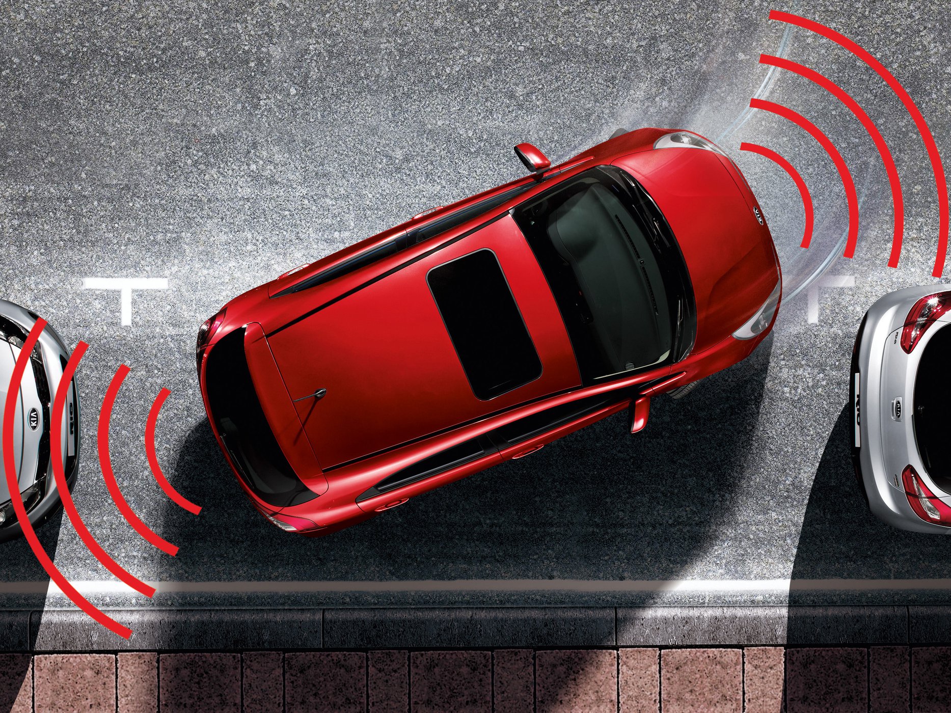 Park distance sensor, front KIA Accessoires