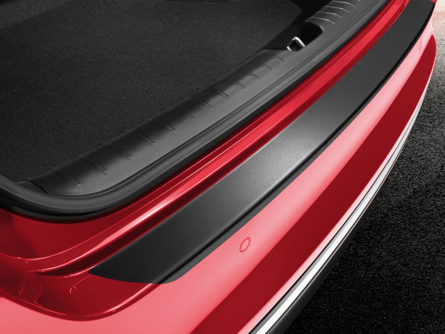 Rear bumper protection foil black KIA Accessoires