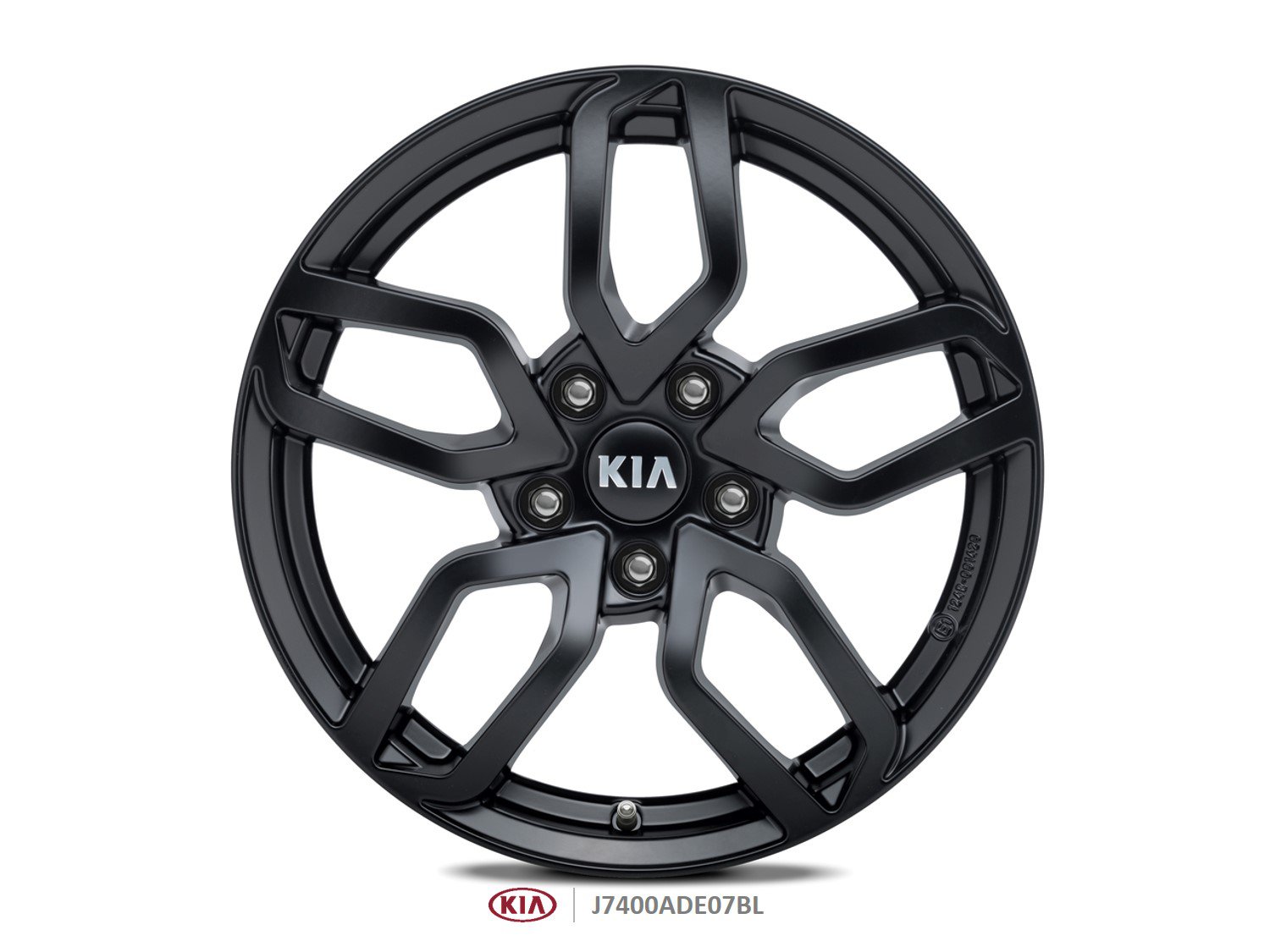 Alloy wheel set 17" 'Goyang Black' KIA Accessoires