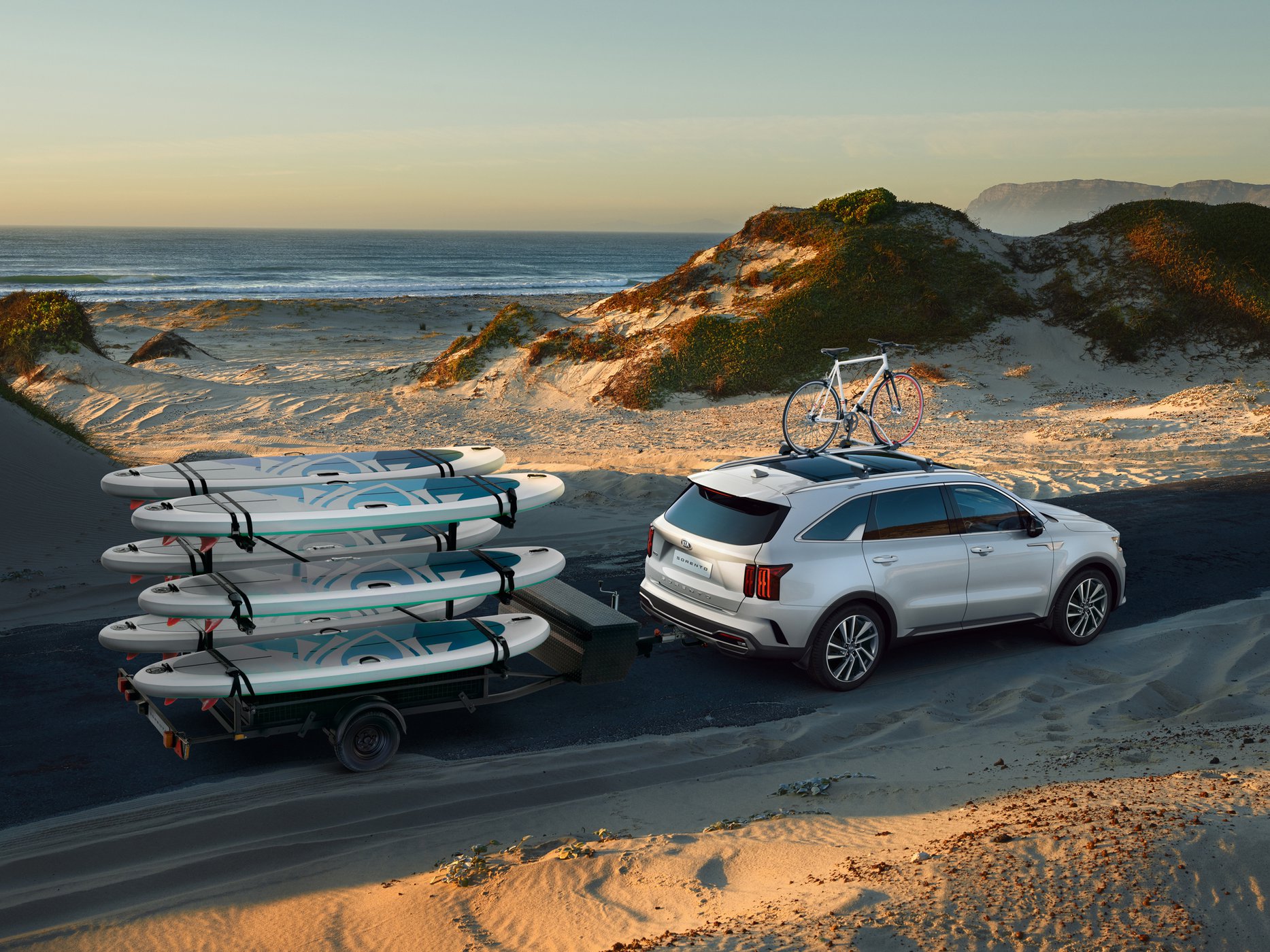 Tow bar wiring kit, 13p - KIA Accessoires