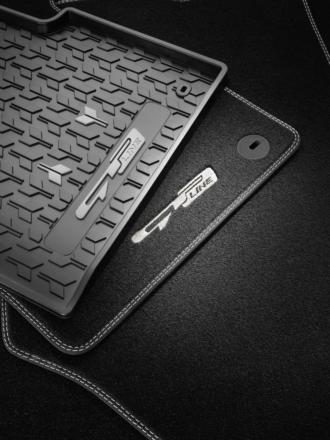 Floor mats rubber Sportage 2022 GT Line KIA Accessoires